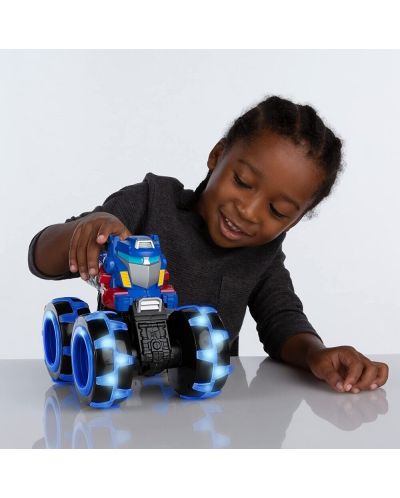 Elektronska igračka Tomy - Monster Treads, Optimus Prime, sa svjetlećim gumama - 7